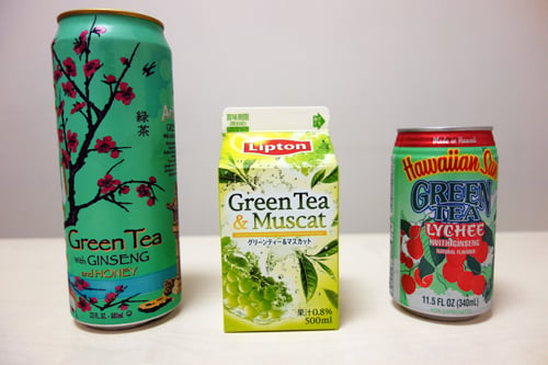 海外で人気の緑茶飲料を飲み比べ　日本の緑茶となんか違う？
