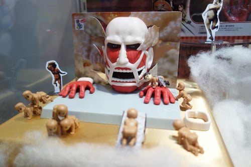 【東京おもちゃショー2014】『進撃の巨人』の『ツミコレ』はただ積んで遊ぶだけじゃない