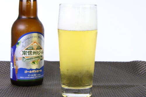 南信州ビール　注いだところ3