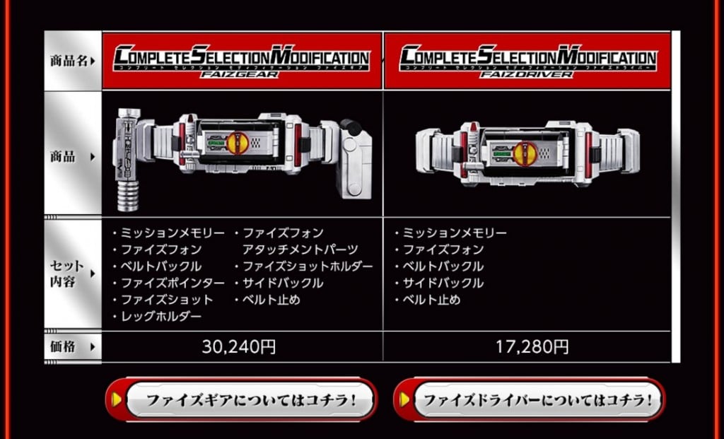 大人のための変身ベルトに 仮面ライダー555 登場 新規造形 シリーズ初のワイヤレス通信で完全再現 Ameba News アメーバニュース