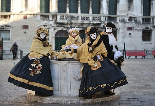 イタリア・ベニスのカーニバル イタリア・ベニスのカーニバル
