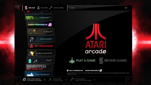 HTML5でアタリのゲームが遊べる『ATARI ARCADE』　ゲーム開発者向けにSDKも提供