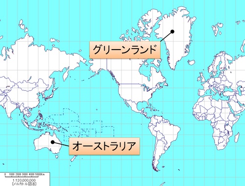 メルカトルの呪い？地図のおはなし