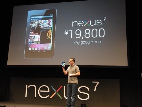 Googleの7インチタブレット『Nexus 7』発表会レポート　10月2日からの店頭販売や新サービス『Google Play ブックス』を発表