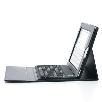Bluetoothキーボード内蔵 iPad 2ケース 400-SKB019