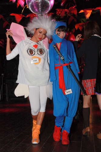 スタッフさんもコスプレです スタッフさんもコスプレです