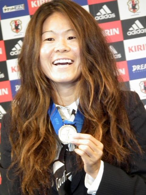 サッカー日本女子代表・主将の澤穂希