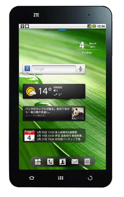 日本通信が安価なAndroid 2.2タブレット『Light Tab』を3月4日発売へ