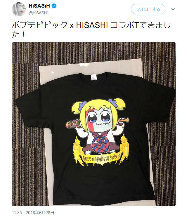 GLAY HISASHI ＆SODAPOP コラボ Tシャツ GLAY HISASHI ＆SODAPOP コラボ Tシャツ