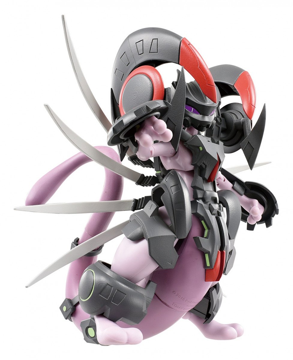 付属パーツ多すぎ！ 話題の“アーマードミュウツー”を360度立体