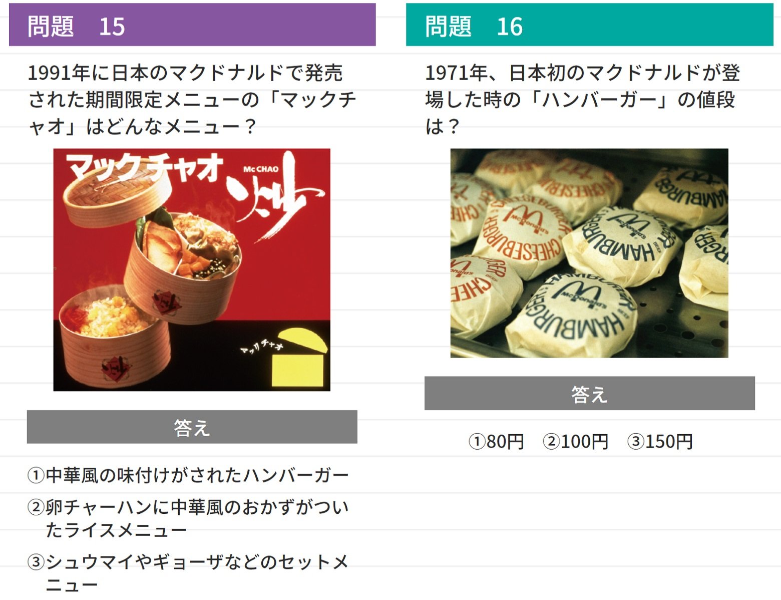 激ムズ！ マクドナルド検定にチャレンジしたら、普段いかにボー