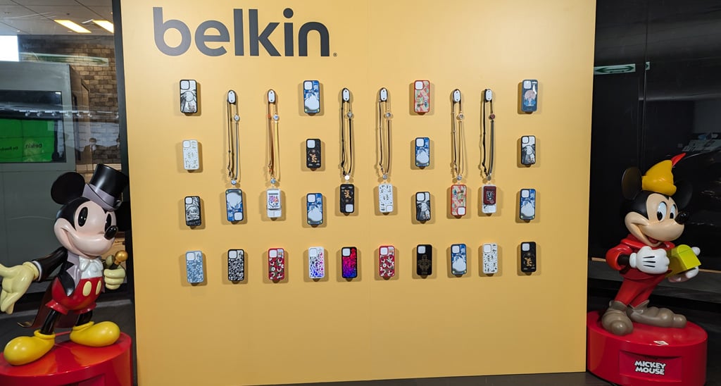 Belkin Disney Mickey Mouse スマホアクセサリーセット ベルキンからiPhone 16対応のスターミッキー限定ボックス