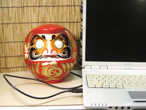 だるまさんと まんま“ダルマ”の外付けHDD『だるまさんの記憶 特上