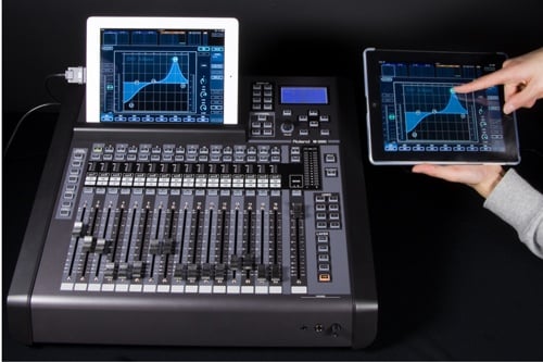 デジタルミキサーRoland V-Mixer M-200i Roland M-200i V-Mixer 32-channel Compact Digital Mixer