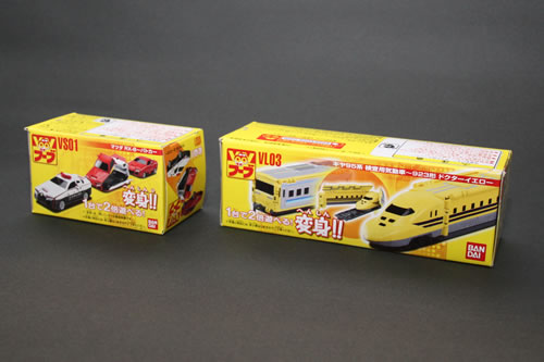クルマや電車が“変身”！バンダイの新ミニカー『VooV』発表会レポート 