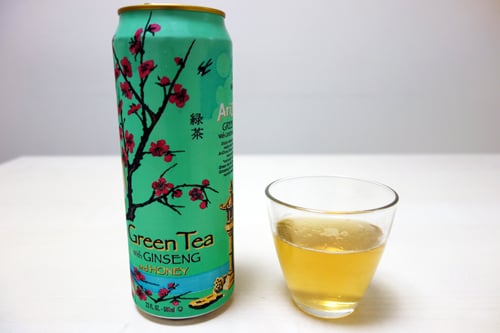 『Arizona GREEN TEA with GINSENG and HONEY』