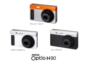 機能美”を追求したデザイン、1210万画素デジタルカメラ『PENTAX Optio