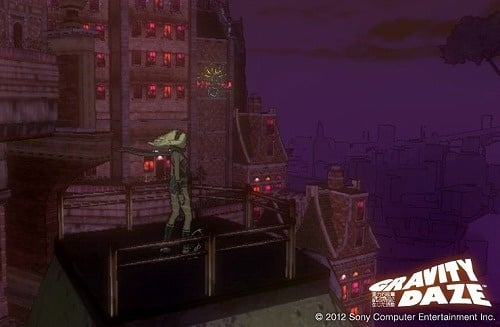 少女は空に落ちる Gravity Daze 重力なしの世界 ガジェット通信 Getnews