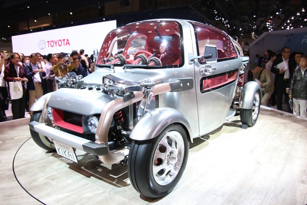 東京モーターショー15 人と機械を対等にするクルマ 自動車を再発明したトヨタ Kikai レビュー ガジェット通信 Getnews