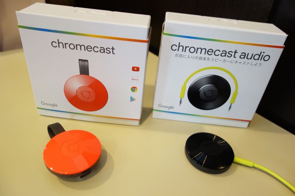 Googleのメディアストリーミング端末 Chromecast 新型と Chromecast Audio が国内でも発売 ガジェット通信 Getnews