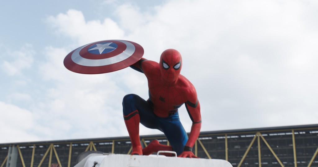 動画 スパイダーマンがキャプテン アメリカの盾を 蜘蛛の巣 キャッチ シビル ウォー 最新情報 ガジェット通信 Getnews