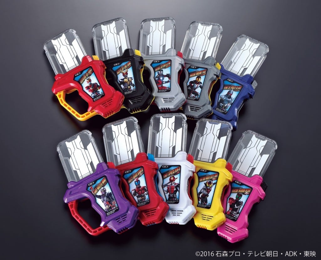 仮面ライダー レジェンドライダーガシャットセット【未使用品】 圧巻！ 平成ライダー10人の『レジェンドライダーガシャットセット』が