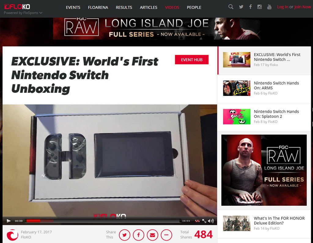 Nintendo Switch 発売2週間前に世界最速の開封動画が公開される ガジェット通信 Getnews