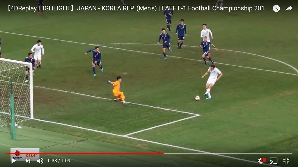 サッカー日本代表の試合中継で ゲームみたい なリプレイ映像が話題に スタジアムでも未来を感じる光景が ガジェット通信 Getnews