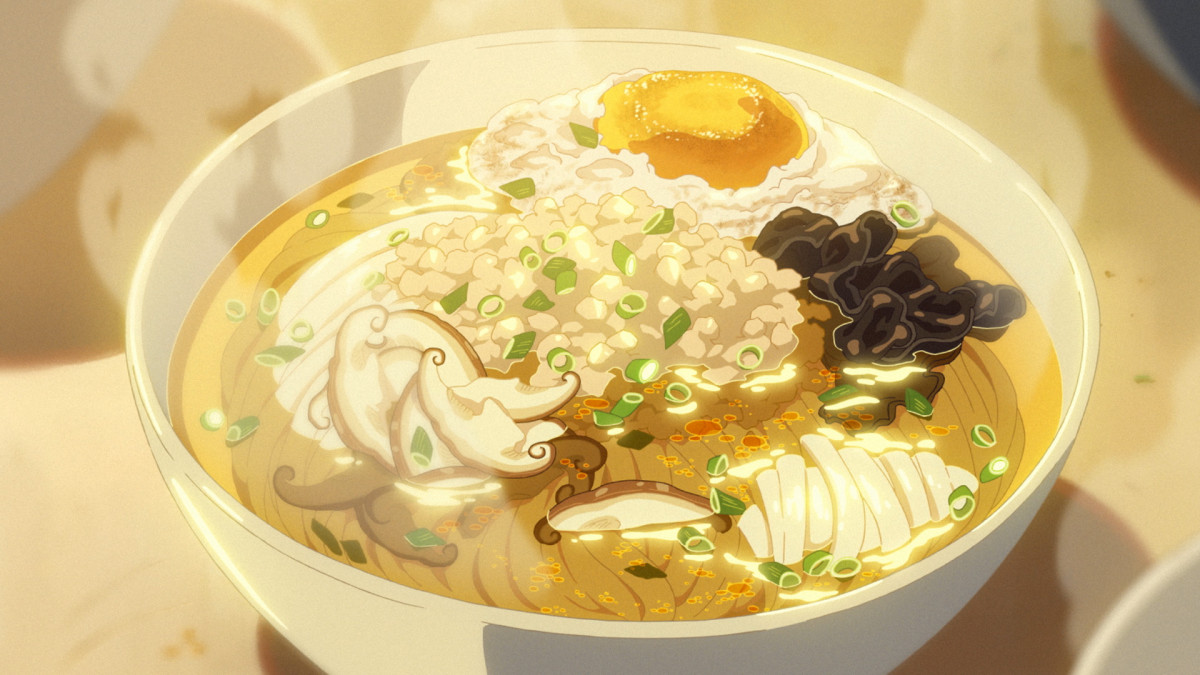 空腹時閲覧注意 アニメ 陽だまりの朝食 で描かれる ビーフン を再現