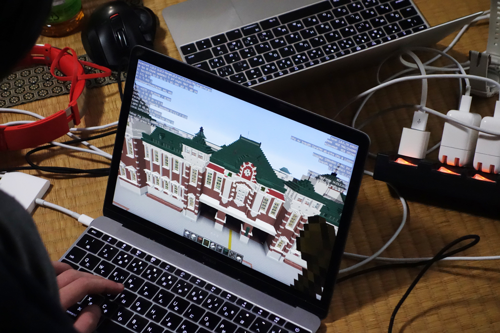 合宿に集まった学生たちが Minecraft で深谷駅を再現 慶応大学と東京大学の教員 研究員による地域資源研究の共同プロジェクト ガジェット通信 Getnews