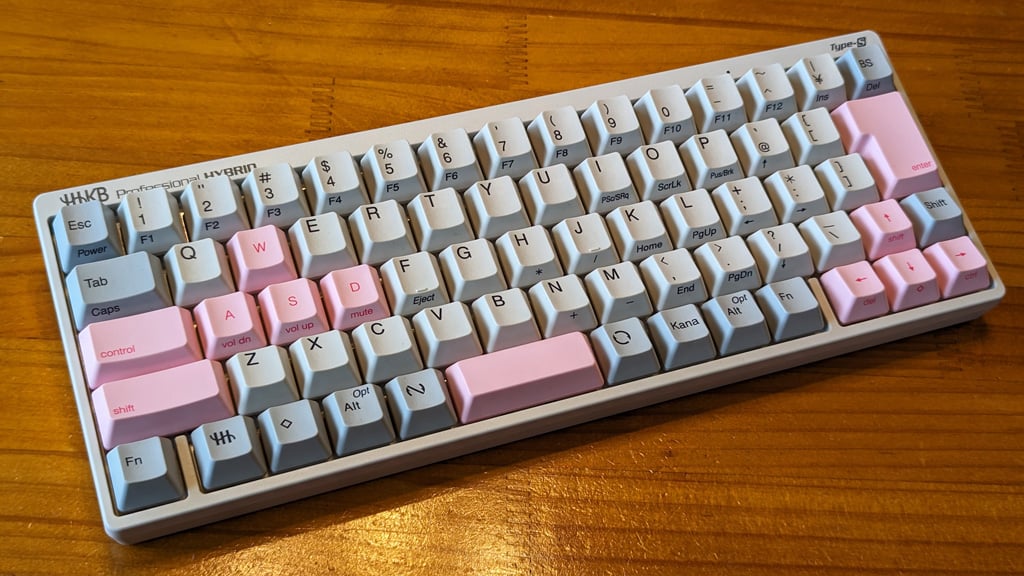 桜色のキートップでHHKBをカスタマイズできる「キートップセット（桜