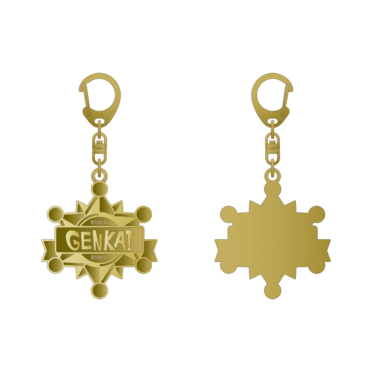 GENKAI REVOLVER!! メタルキーホルダー