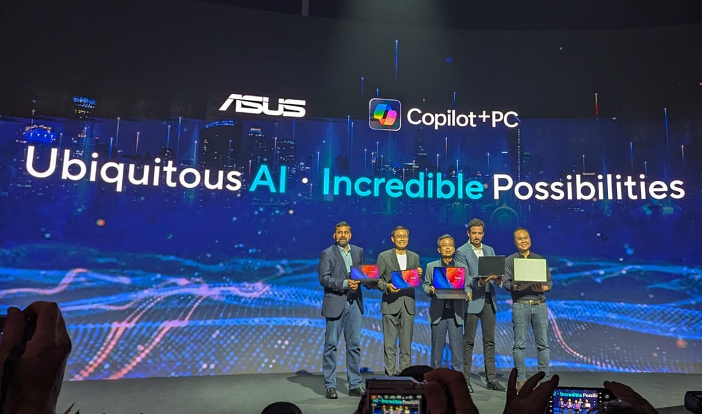 ASUSがCOMPUTEX 2024でCopilot＋対応のAI PC 10機種をお披露目 AMD Ryzen AI 300シリーズやQualcomm Snapdragonプロセッサー搭載モデルをラインアップ