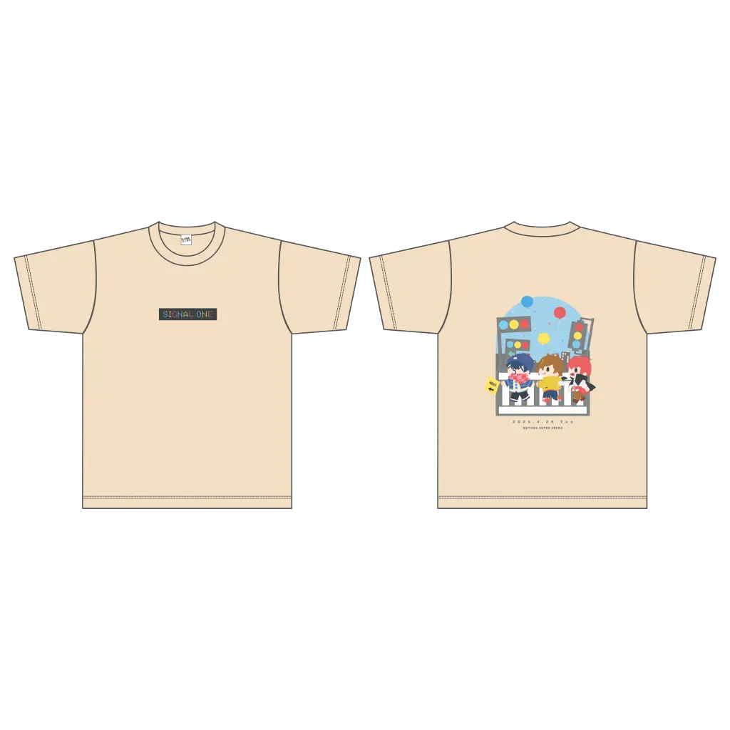 しぐなるわん Tシャツ NATURAL