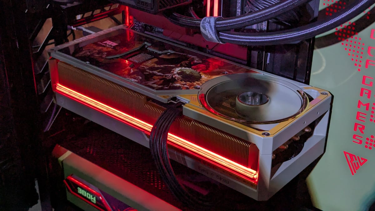 DOOMコラボのGeForce RTX5080グラボや分離式キーボードなどをお披露目 ASUSのROG Media DayとCOMPUTEXブースから注目ゲーミング製品をピックアップ