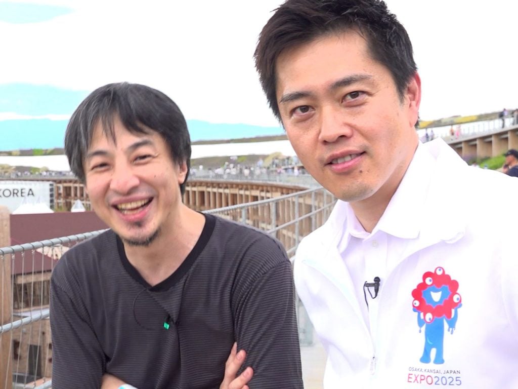 大阪・関西万博の大屋根リング　ひろゆきさん「100年後に世界遺産になるんじゃないですか？」「残した方がいい」　吉村洋文知事「偉い人、皆さん見てますか？」
