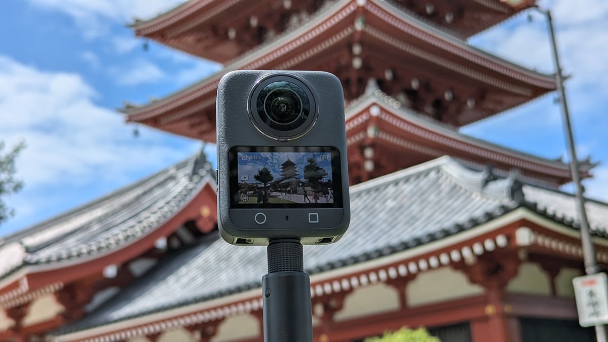 DJI初の360°カメラ「Osmo 360」レビュー　低照度に強い1インチ相当センサー搭載でスマホ編集機能が便利