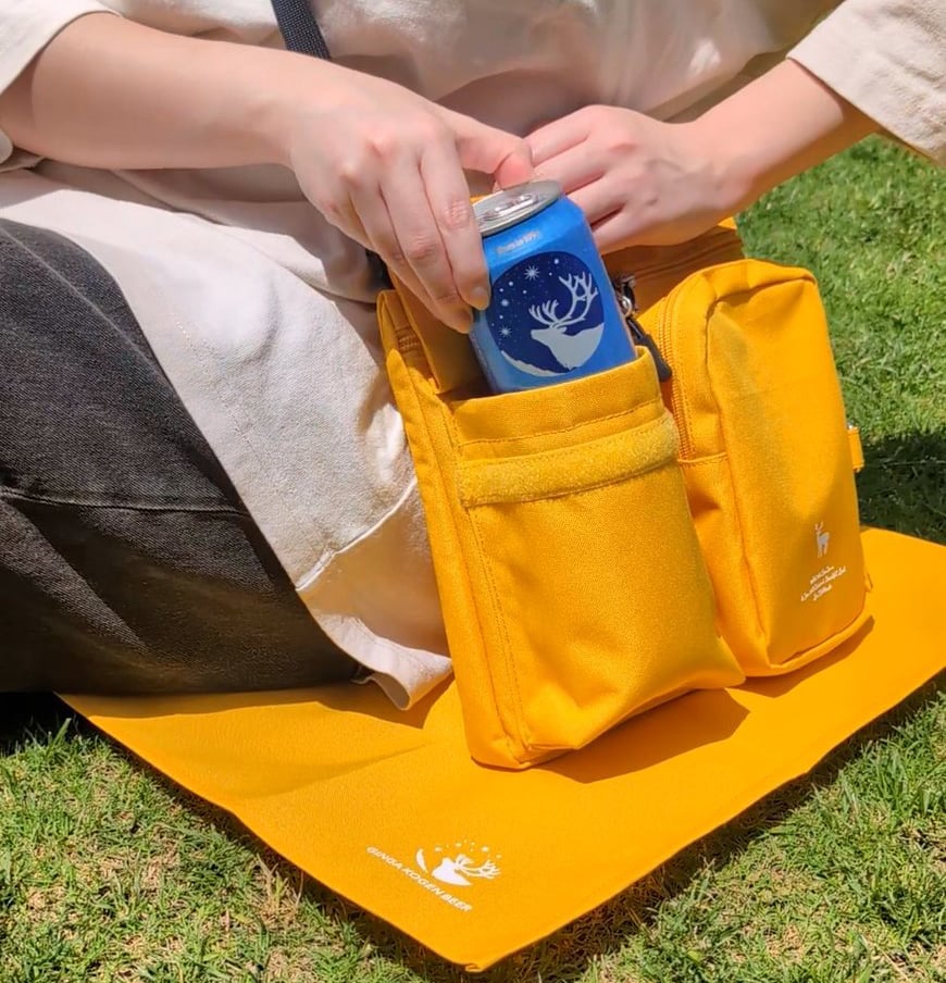 ビールを冷やして持ち運べる休日散歩用のバッグ！　実際に使ってみた