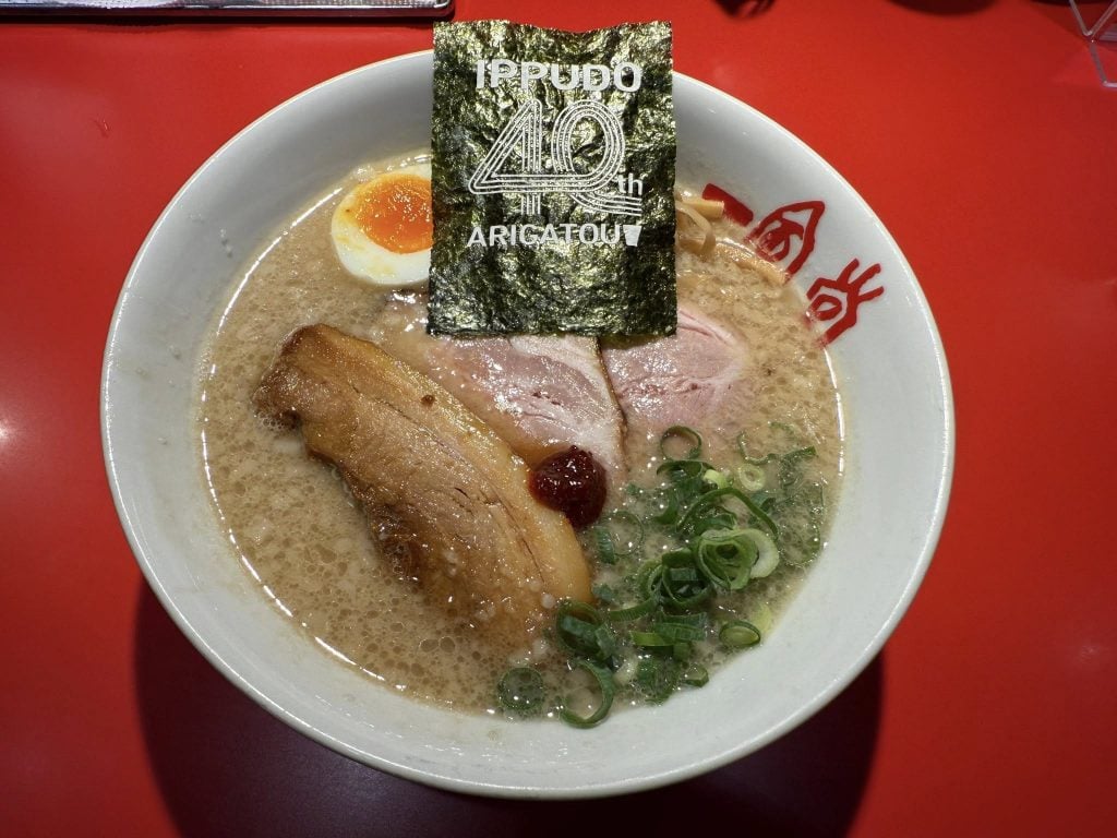 一風堂が創業40周年！　40周年記念メニュー「高濃度BRIXラーメン」を早速食べてみた