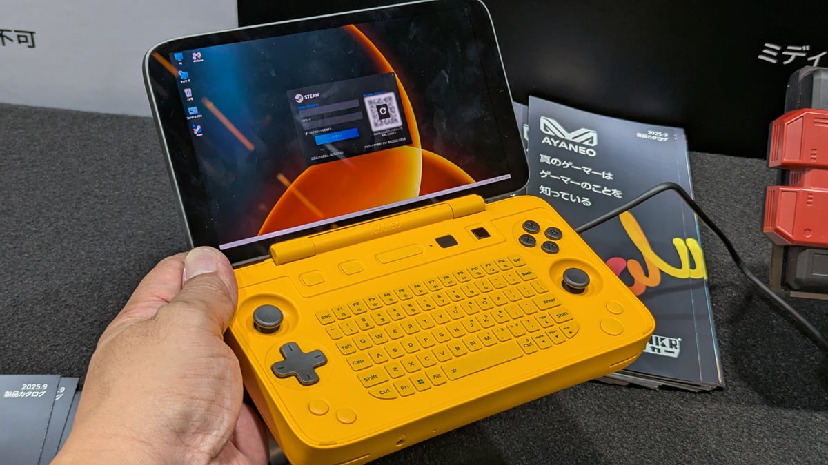「東京ゲームショウ2025」を彩った個性豊かな携帯ゲーム機まとめ：TGS2025