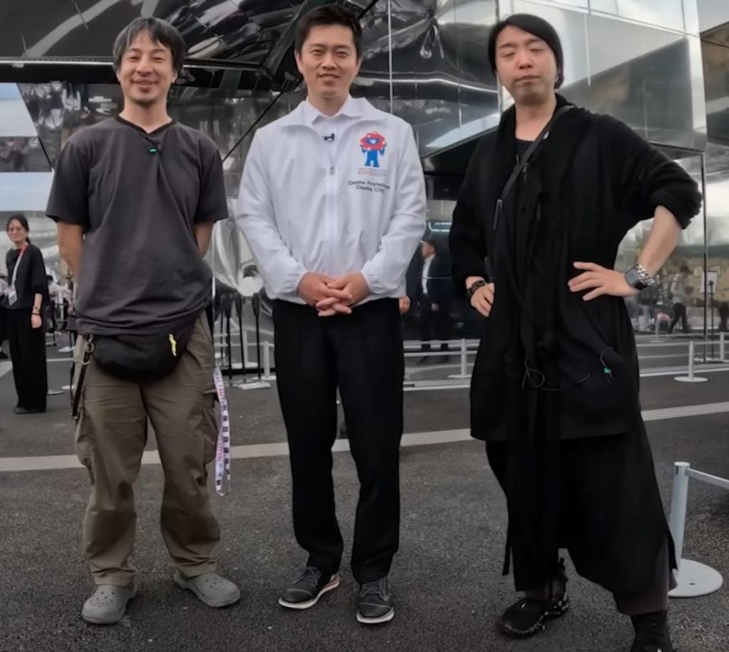 【大阪・関西万博】吉村洋文知事がYouTubeで「感謝の振り返り生配信」　ひろゆきさんと訪問した落合陽一さんの「null2」の思い出も