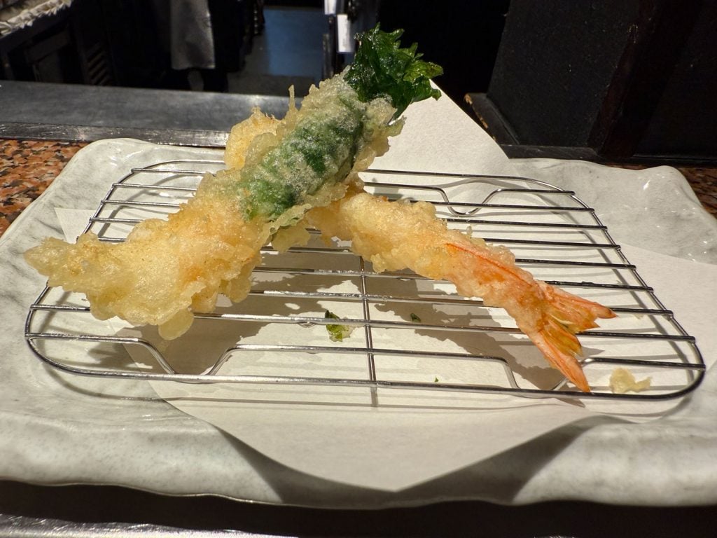 【大阪グルメ】目の前で揚げてもらえる贅沢な天ぷらランチ！「芦屋 天がゆ」のルクア大阪店