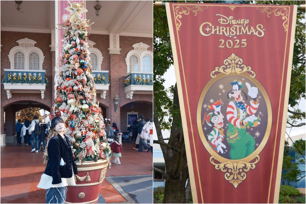 大きなツリーから“リゾラ”の吊り革まで「ディズニー・クリスマス」のデコレーションを満喫：夢と魔法に魅せられたミキ’s TODAY Vol.92