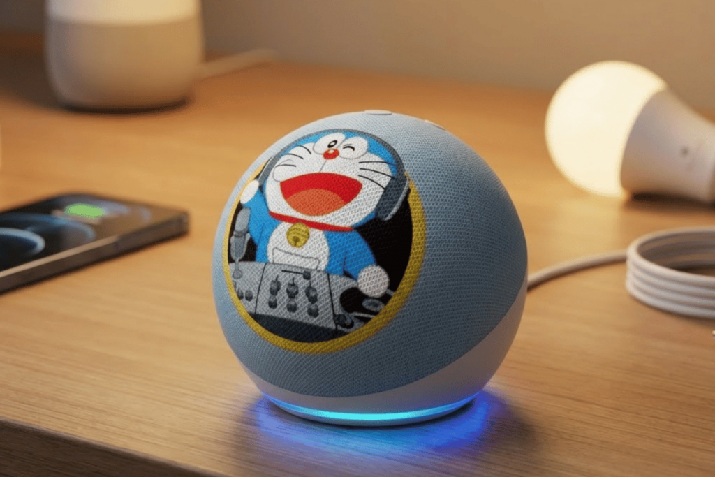 ドラえもんが家にやってきた！ 毎日の「いま何時？」が楽しみになる魔法のスピーカー