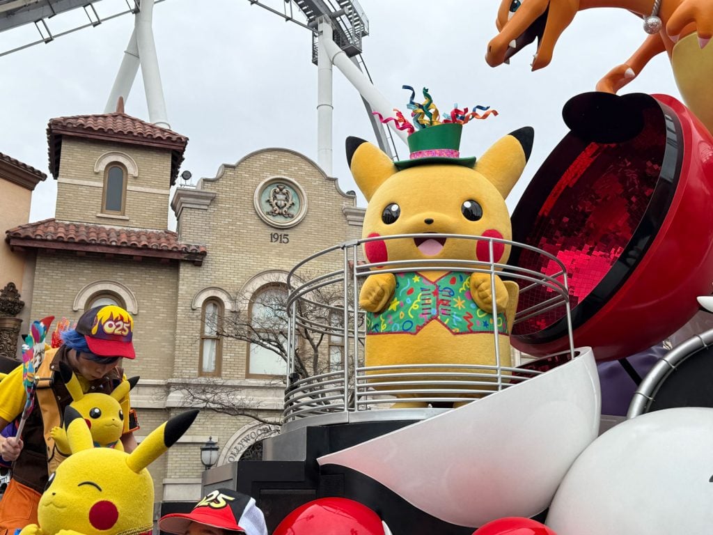 25匹のピカチュウが！　ユニバーサル・スタジオ・ジャパンのパレード25周年バージョンが楽しすぎた