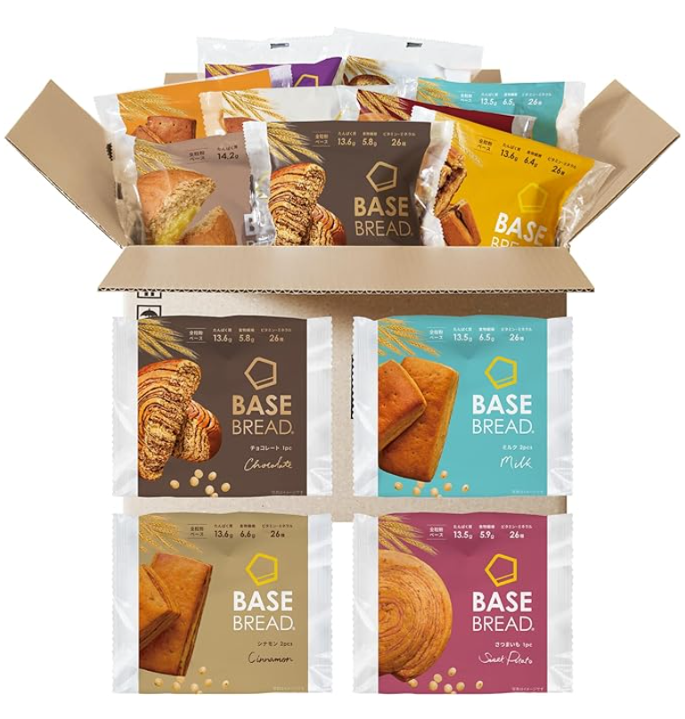 たんぱく質、足りてる？完全栄養食「BASE BREAD」がセール中