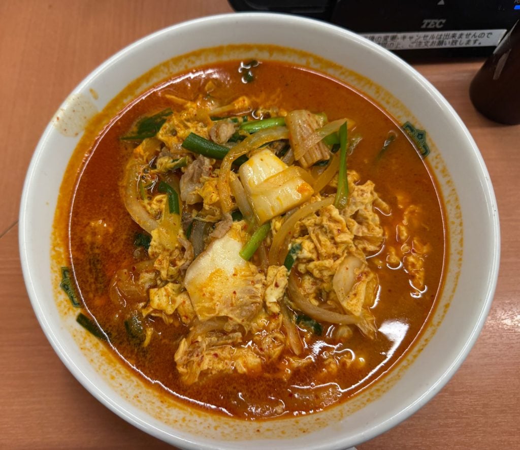 【グルメ】日高屋の期間限定メニュー「チゲ味噌ラーメン」順次販売終了のお知らせ　通年販売を望む声も