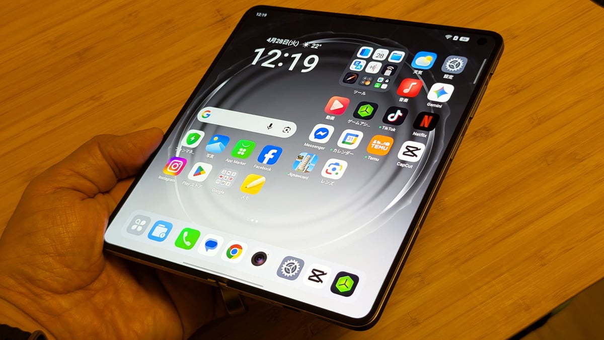 OPPOが国内発売した折りたたみスマホ「Find N6」をレビュー 大画面とタッチペンの組み合わせでAI機能がより便利に