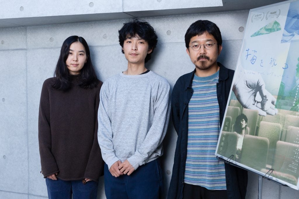 映画『猫を放つ』志萱⼤輔監督・藤井草⾺・村上由規乃インタビュー「“本当の時間の経過”が強み」