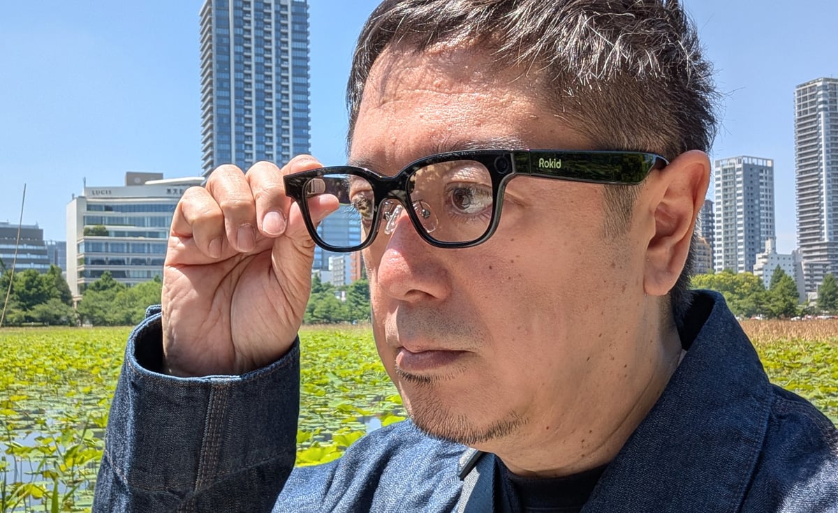 「Rokid スマート AIグラス」レビュー 内蔵ディスプレイとカメラ機能が楽しいAIスマートグラス
